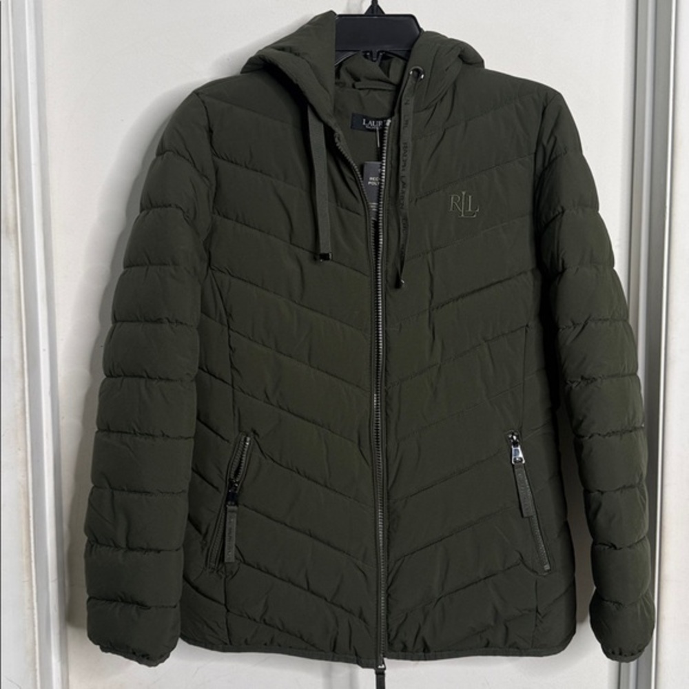 Lauren Ralph Lauren 🔥 Hooded Puffer Jacket